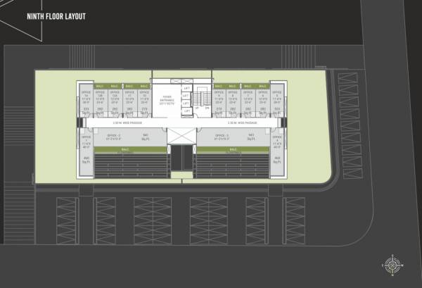  the-iconic The Iconic Cluster Plan for 9th Floor