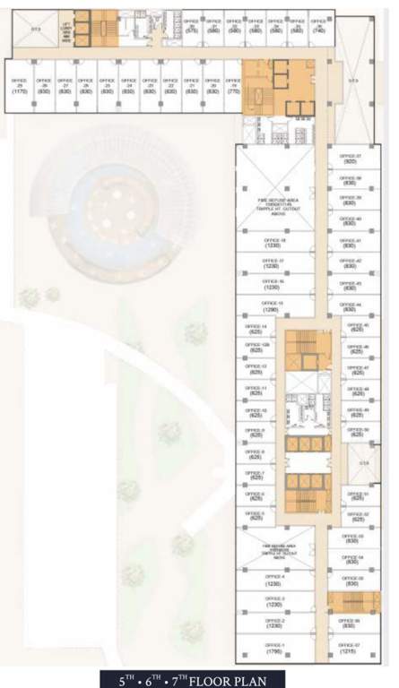 capitol avenue Capitol Avenue Cluster Plan From 5th To 7th Floor