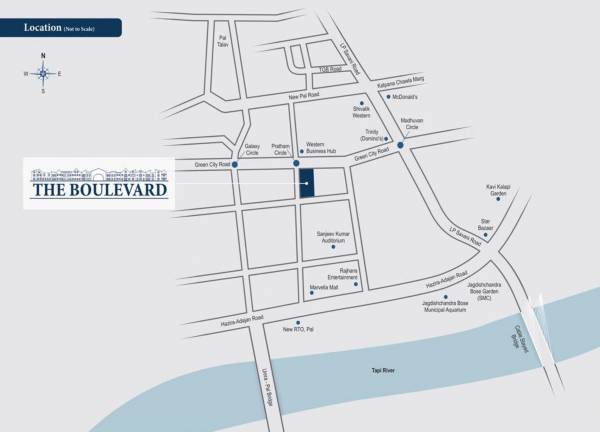  the-boulevard Location Plan