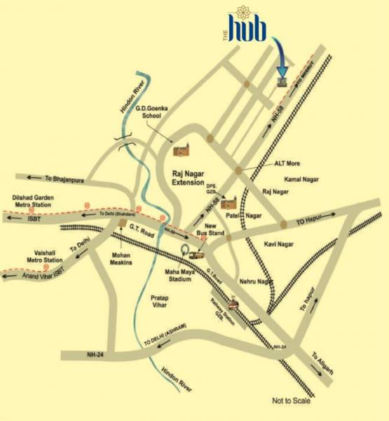  the-hub Location Plan