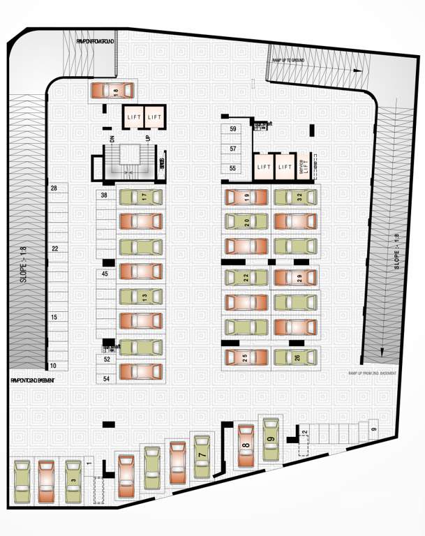  business 18 Business 18 Cluster Plan  For Basement 1
