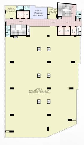  business-18 Business 18 Cluster Plan From 10th To 12th Floor