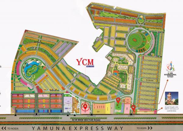  yamuna-city-mall Layout Plan