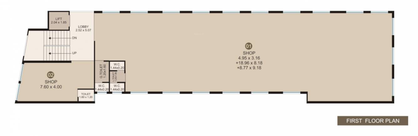 royal square Royal Square Cluster Plan for 1st Floor