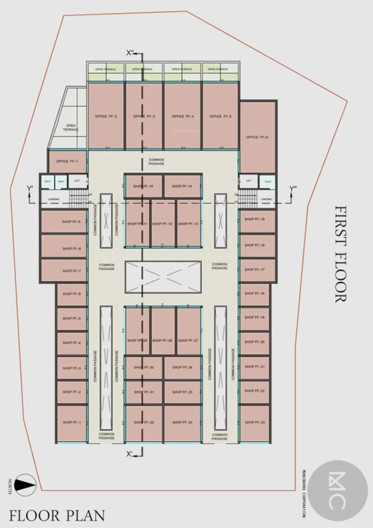  central plaza Central Plaza Cluster Plan for 1st Floor