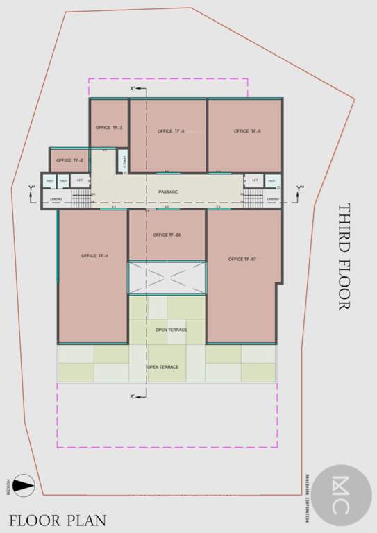  central plaza Central Plaza Cluster Plan for 3rd Floor