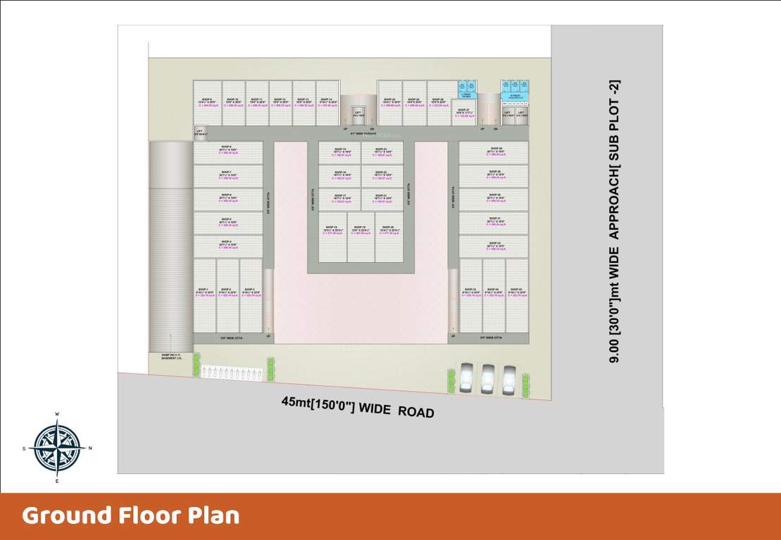  times galaxy Times Galaxy Ground Floor Cluster Plan