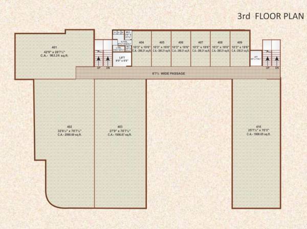 MRP Times Corner Cluster Plan for 3rd Floor times-corner MRP Times Corner Cluster Plan for 3rd Floor