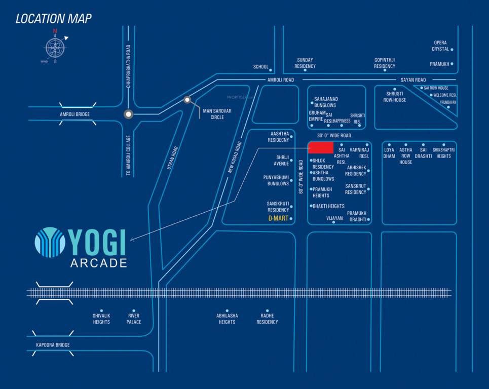  yogi arcade Location Plan
