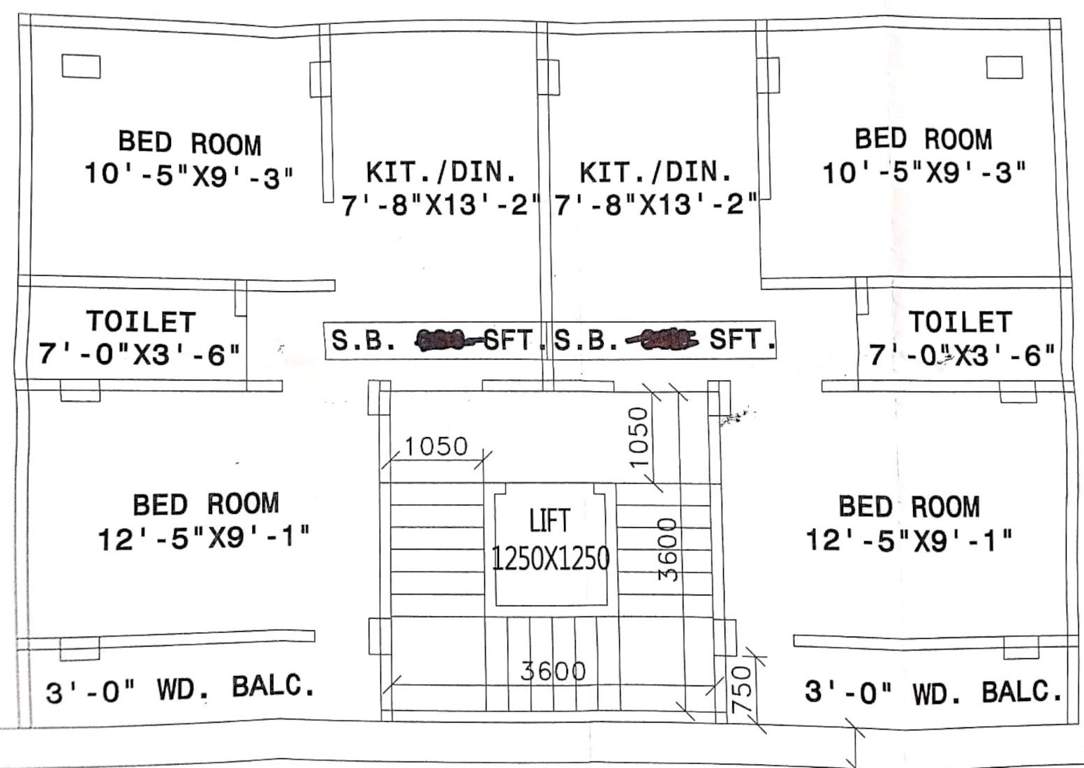  grihoprobesh dineshlata Grihoprobesh Dineshlata Cluster Plan from 1st to 3rd Floor