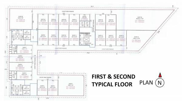  commerz Commerz Cluster Plan from 1st to 2nd Floor