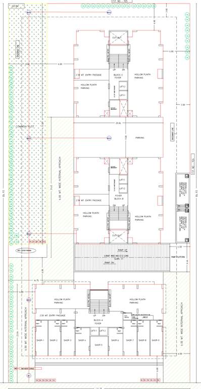  ananta happinest Block A,B,C Cluster Plan For Ground Floor