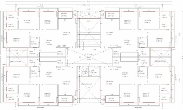  ananta-happinest Block A Cluster Plan For Typical Floor Plan