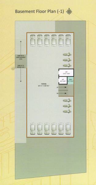  rexona Rexona Cluster Plan for Basement 1st Floor