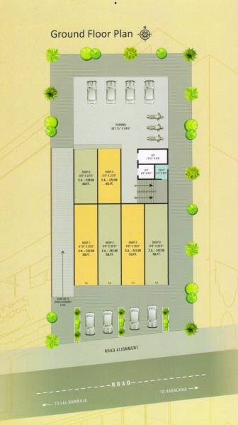  rexona Rexona Cluster Plan for ground Floor
