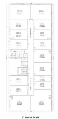  surat-dawa-bazar Surat Dawa Bazar Cluster Plan for 1st Floor