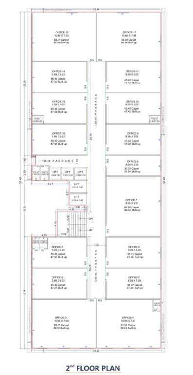 surat dawa bazar Surat Dawa Bazar Cluster Plan for 2nd Floor