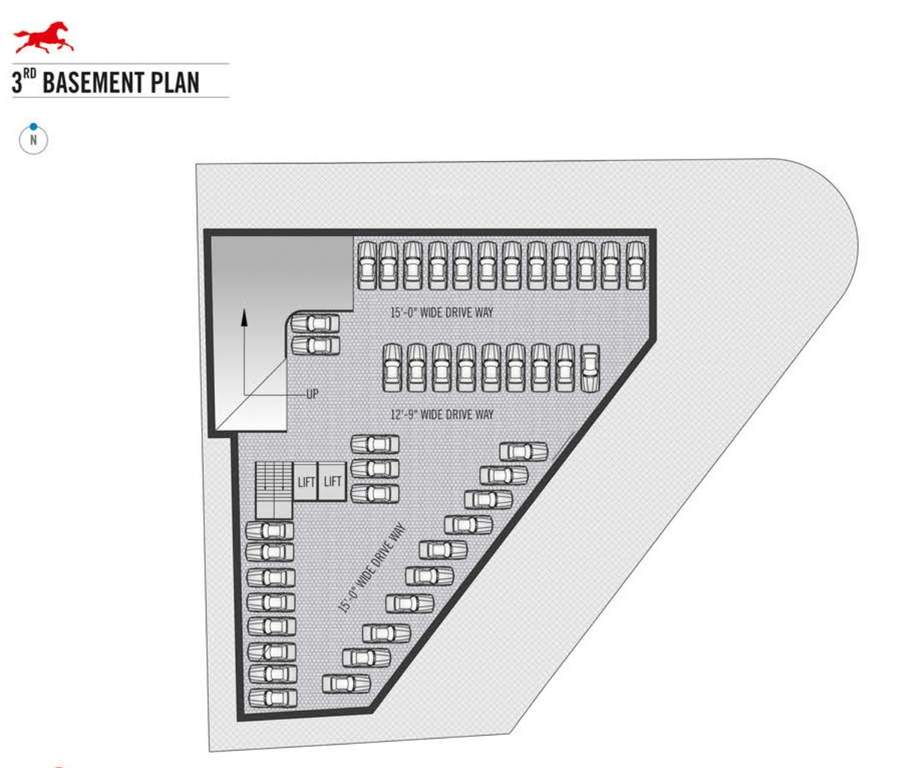  galloping corridor Galloping Corridor Cluster Plan for 3rd Basement