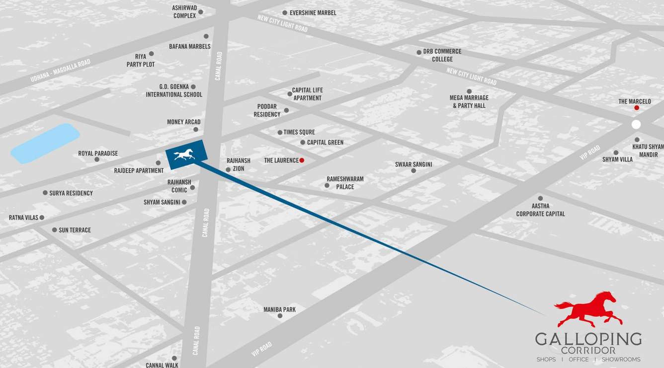  galloping corridor Location Plan