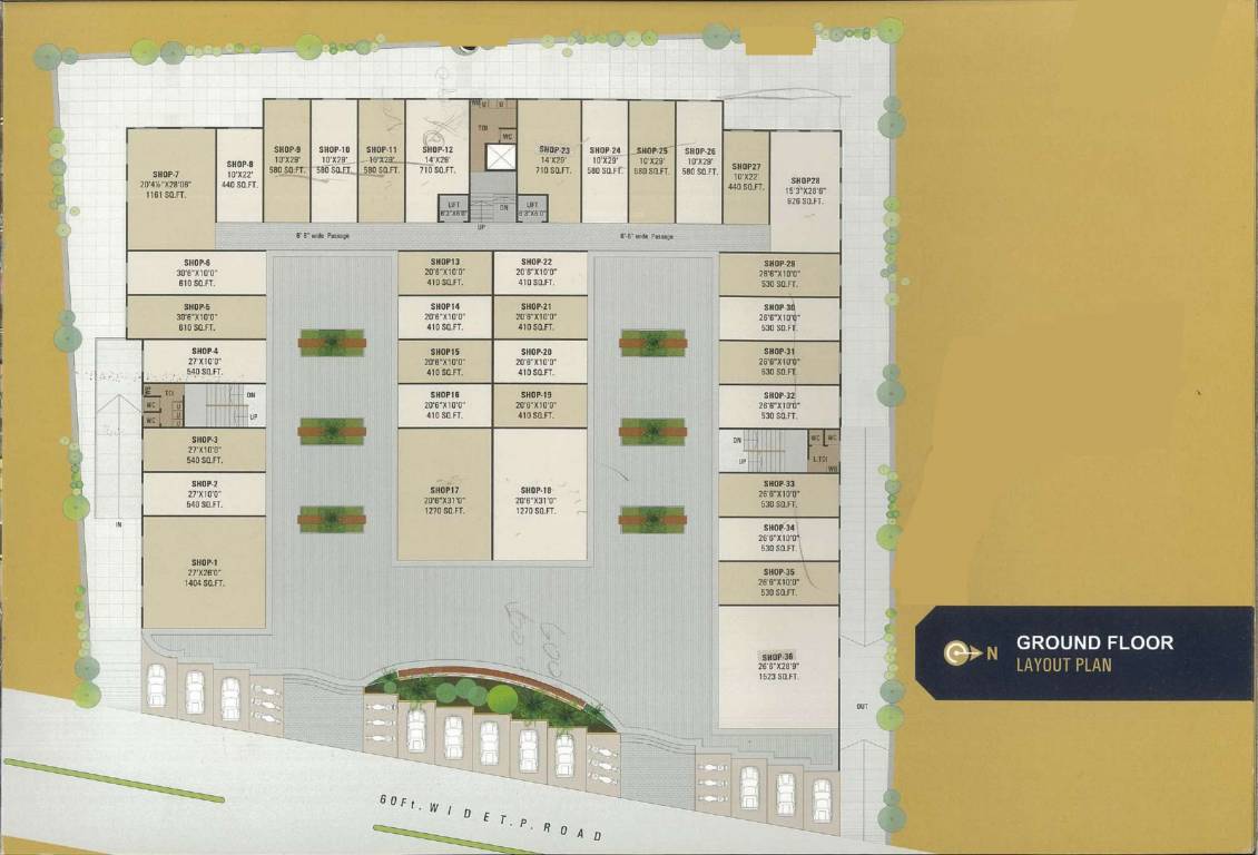  icon Icon Cluster Plan for ground Floor