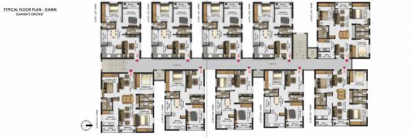  orchid Block A Cluster Plan