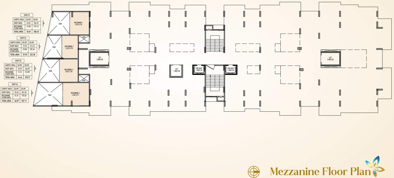  ra urbania RA Urbania Mezzanine Cluster Plan
