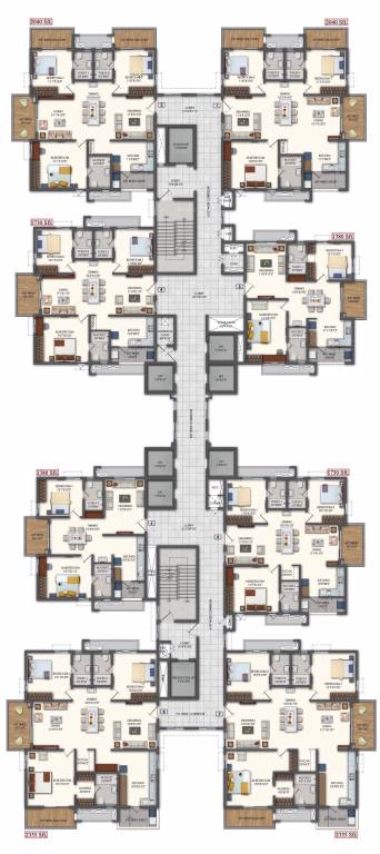  pristinia Block B Cluster Plan