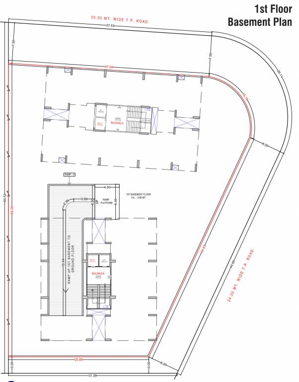  exotica A,B 1st Basement Cluster Plan 