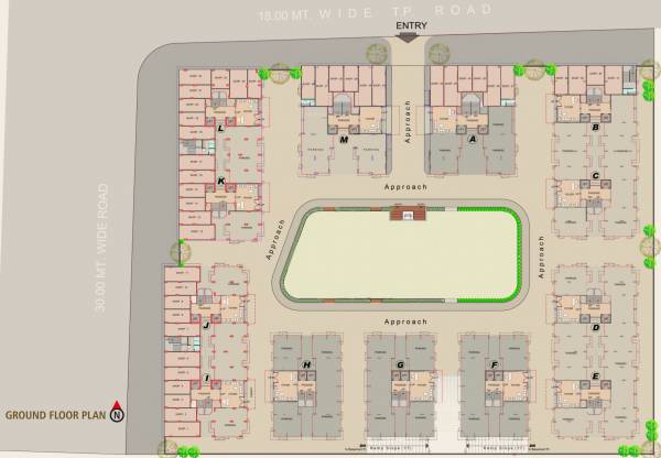 Cluster Plan For Ground Floor mulberry-heaven- Cluster Plan For Ground Floor