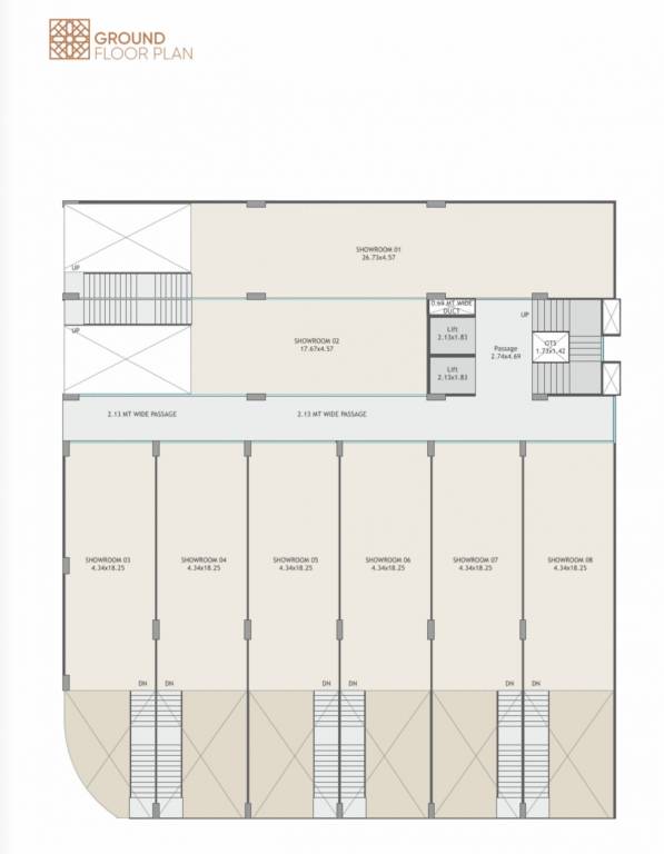  inspirom Inspirom Ground Floor Cluster Plan