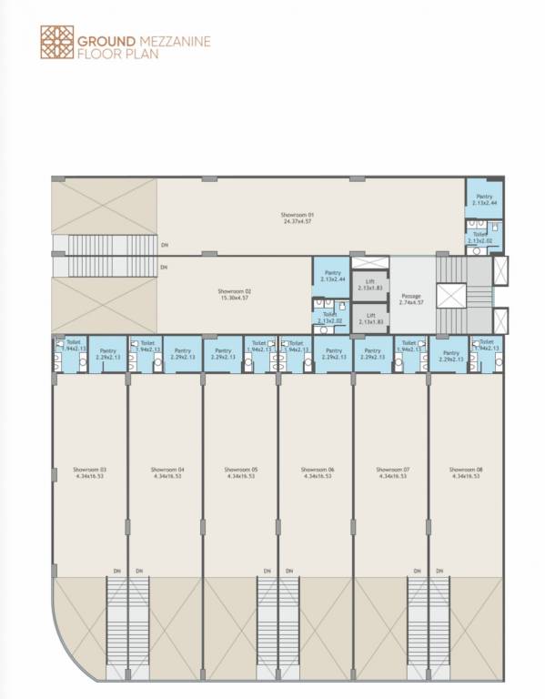  inspirom Inspirom Ground Floor Cluster Plan