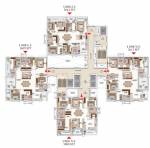  my-avali Tower 1,2,3 And 3 Cluster Plan From 2nd To 17th, 19th To 26th, 28TH To 35th, 37 To 44th And 46th