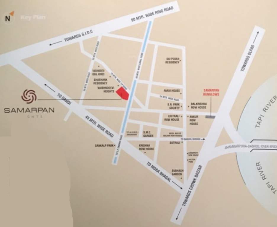  samarpan heights  Location Plan