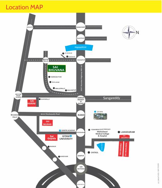  sai-bhuvana Location Plan