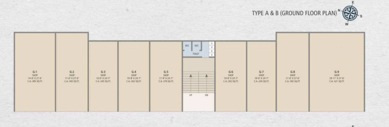 ambrosia Wing A Ground Cluster Plan