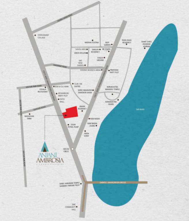 ambrosia Location Plan