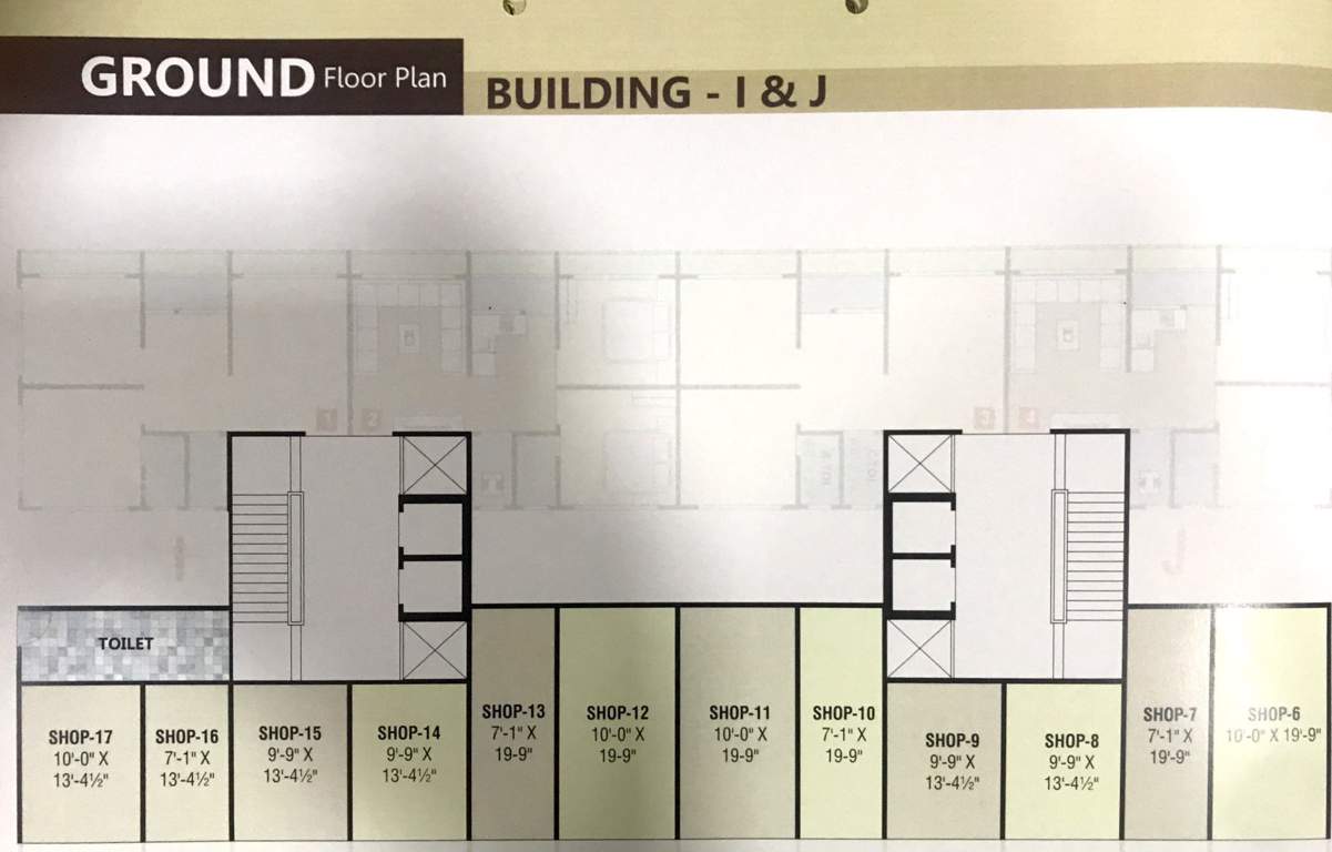  royal palace  I J Cluster Plan For Ground Floor