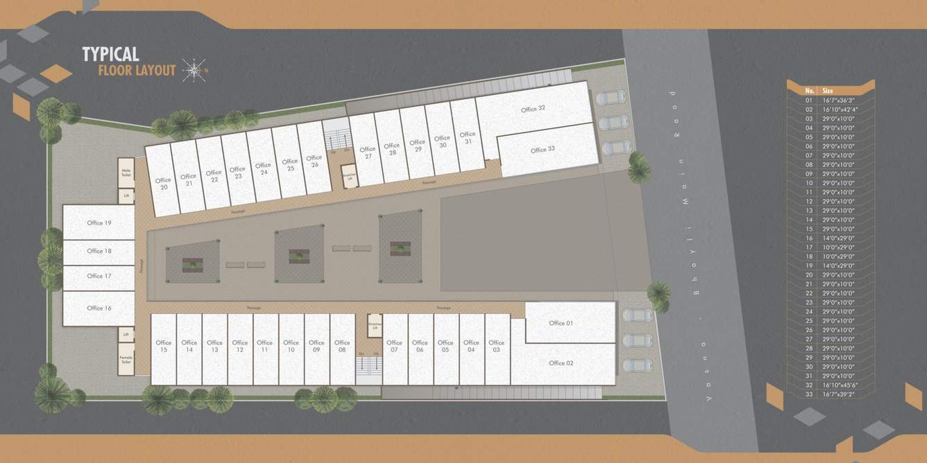  excelus Vihav Excelus Typical Cluster Plan
