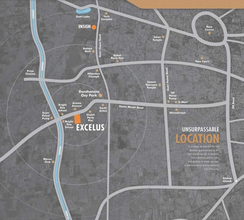  excelus Location Plan
