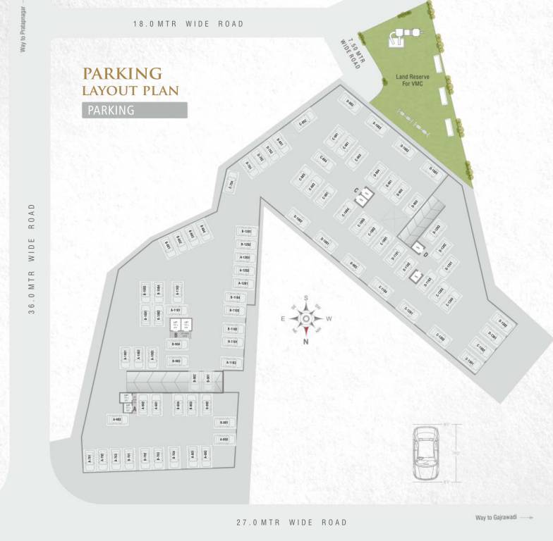  nathdwar dreams A To D Parking Cluster Plan