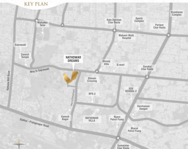 Location Plan nathdwar-dreams Location Plan
