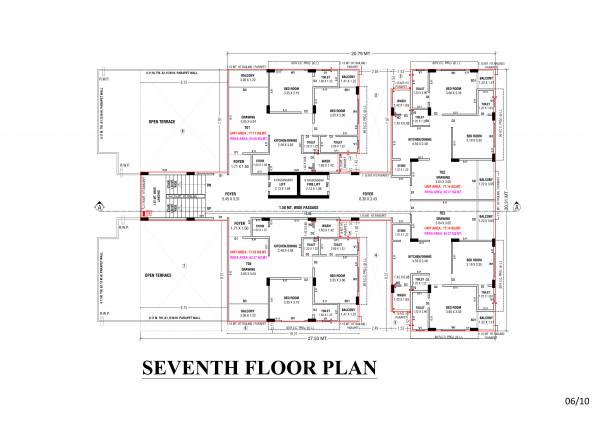 qalb Qalb Cluster Plan for 7th Floor