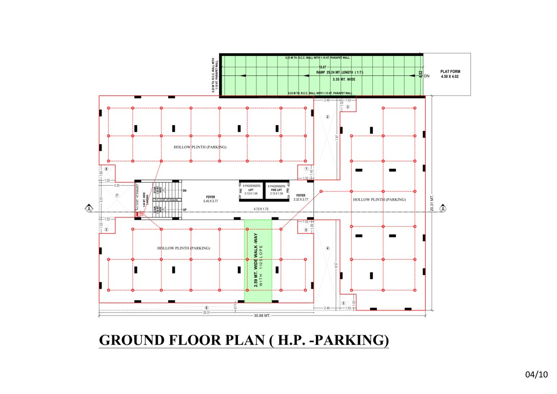  qalb Qalb Cluster Plan for ground Floor