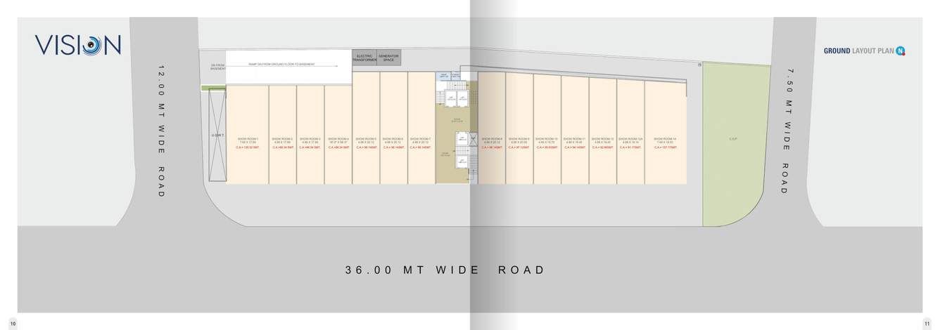  vision Vision Ground Floor Cluster Plan
