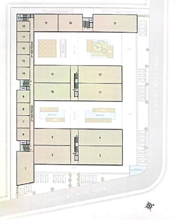  atlanta business hub Atlanta Business Hub Cluster Plan for 3rd Floor