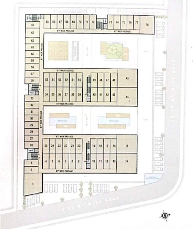  atlanta business hub Atlanta Business Hub Cluster Plan from 1st to 2nd Floor