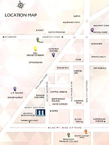  atlanta-business-hub Location Plan