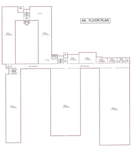  shoppers Exult Shoppers Cluster Plan for 4th Floor