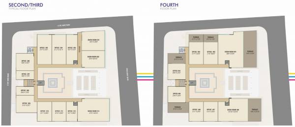  ensign Ensign Cluster Plan from 2nd to 4th Floor