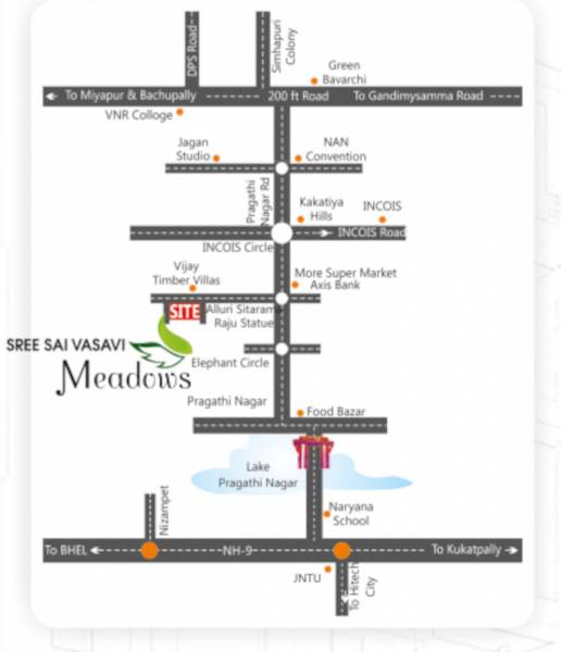  vasavi-meadows Location Plan